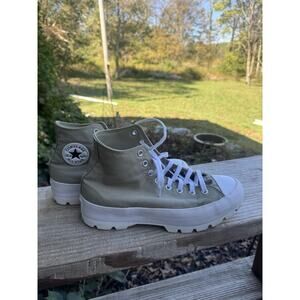 Converse Chuck Taylor All Star Lugged Platform Sneakers Women’s Size 10 Green